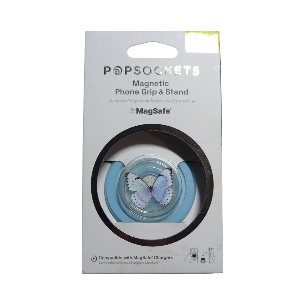 38-O PopSockets Magnetic Grip‎ Kickstand For Phone - Whisper Moth